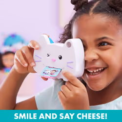 Gabby's Dollhouse , Kitty Camera, Pretend Play Preschool Kids Toys for Girls and Boys Ages 3 and up!