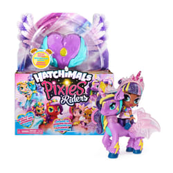 Hatchimals Pixies Riders, Moonlight Mia Pixie and Unicornix Glider Hatchimal Set with Mystery Feature