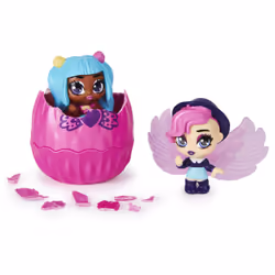 Hatchimals Mini Pixies 2-Pack, 1.5-inch Collectible Dolls with Mix and Match Wings (Styles May Vary)