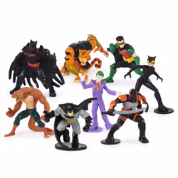 DC Comics Batman 2-inch Scale 8-Pack of Collectible Mini Action Figures (Amazon Exclusive)