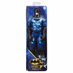 DC Comics Batman 12-inch Bat-Tech Tactical Action Figure (Blue Suit), Kids Toys for Boys Aged 3 and up