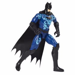 DC Comics Batman 12-inch Bat-Tech Tactical Action Figure (Blue Suit), Kids Toys for Boys Aged 3 and up