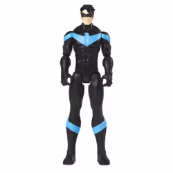 DC Comics Batman 12-inch Nightwing Action Figure, Kids Toys for Boys Aged 3 and up, Collectible action figure, Comics