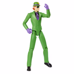 DC Comics Batman 12-inch The Riddler Action Figure, Kids Toys for Boys Aged 3 and up