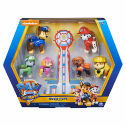 PAW Patrol, Movie Pups Gift Pack with 6 Collectible Toy Figures, Kids Toys for Ages 3 and up, 3 yr(s), Multicolour