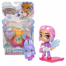 Hatchimals Pixies, Shimmer Babies Babysitter with Baby Hatchimal and Play Accessories (Styles May Vary), Action/Adventure, 5 ...