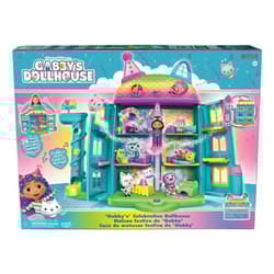 Gabby's Dollhouse , Purrfect Dollhouse with 2 Toy Figures, 8 Furniture Pieces, 3 Accessories, 2 Deliveries and Sounds, Kids Toys for Ages 3 and up