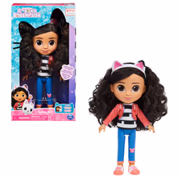 Gabby's Dollhouse 8-inch Gabby Girl Doll, Kids Toys for Ages 3 and up, Fashion doll, Female, 3 yr(s), Girl, Multicolour