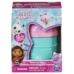 Gabby's Dollhouse Surprise Blind Mini Figure and Accessory Stand (Style May Vary), Kids Toys for Ages 3 and up