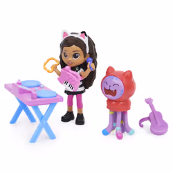 Gabby's Dollhouse Art Studio Set with 2 Toy Figures, 2 Accessories, Delivery and Furniture Piece, Kids Toys for Ages 3 and up - Additional view 7