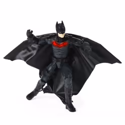 DC Comics , Batman 12-inch Wingsuit Action Figure with Lights and Sounds, Expanding Wings, The Batman Movie Collectible Kids Toys for Boys and Girls Ages 3 and up - Additional view 4