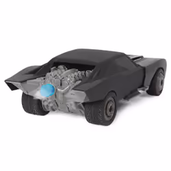 DC Comics The Batman Turbo Boost Batmobile, Remote Control Car with Official Batman Movie Styling Kids Toys
