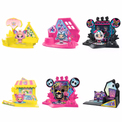 Zoobles Z-Girlz Uni-QT Transforming Collectible Figure and Happitat Accessory