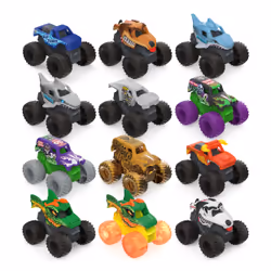 Monster Jam , Official Mini Mystery Collectible Monster Truck (Styles May Vary), 1:87 Scale