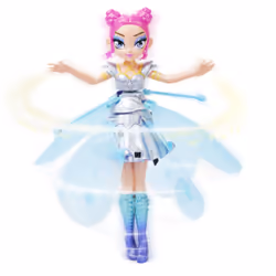 Hatchimals Pixies, Crystal Flyers Starlight Idol Magical Flying Pixie Toy Doll with Lights, Girls Gifts, Kids Toys for Girls Ages 6 and up