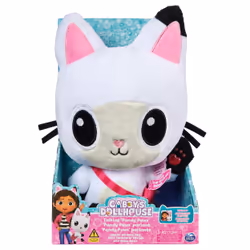 Gabby's Dollhouse , 13-inch Talking Pandy Paws Plush Toy with Lights, Music and 10 Sounds and Phrases, Toy cat, 3 yr(s), Inte ...