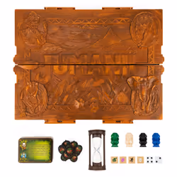 Games Jumanji Deluxe Game, Immersive Electronic Version of The Classic Adventure Movie Board Game, With Lights and Sounds, Family Game Night Game for Kids & Adults Ages 8 and up