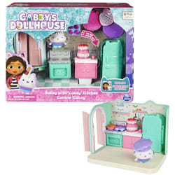 Gabby's Dollhouse Bakey with Cakey Kitchen with Figure and 3 Accessories, 3 Furniture and 2 Deliveries, Kids Toys for Ages 3 and up