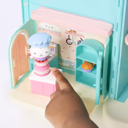 Gabby's Dollhouse Bakey with Cakey Kitchen with Figure and 3 Accessories, 3 Furniture and 2 Deliveries, Kids Toys for Ages 3 and up - Additional view 4