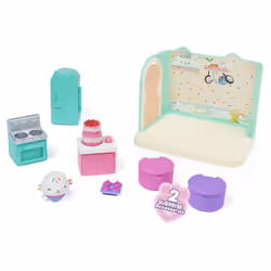 Gabby's Dollhouse Bakey with Cakey Kitchen with Figure and 3 Accessories, 3 Furniture and 2 Deliveries, Kids Toys for Ages 3 and up - Additional view 5