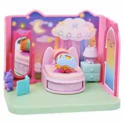 Gabby's Dollhouse Sweet Dreams Bedroom with Pillow Cat Figure and 3 Accessories, 3 Furniture and 2 Deliveries, Kids Toys for Ages 3 and up - Additional view 7