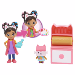 Gabby's Dollhouse , Art Studio Set with 2 Toy Figures, 2 Accessories, Delivery and Furniture Piece, Kids Toys for Ages 3 and up - Additional view 5