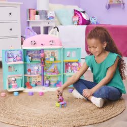 Gabby's Dollhouse , Kitty Karaoke Set with 2 Toy Figures, 2 Accessories, Delivery and Furniture Piece, Kids Toys for Ages 3 and up - Additional view 8