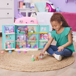 Gabby's Dollhouse , Flower-rific Garden Set with 2 Toy Figures, 2 Accessories, Delivery and Furniture Piece, Kids Toys for Ages 3 and up - Additional view 8