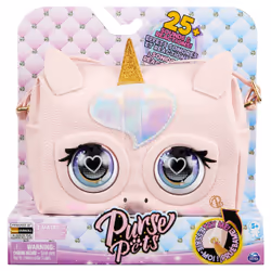 Purse Pets , Glamicorn Unicorn Interactive Pet Toy & Crossbody Kids Purse with Over 25 Sounds and Reactions, Shoulder Bag for ...