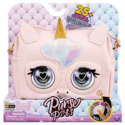 Purse Pets , Glamicorn Unicorn Interactive Pet Toy & Crossbody Kids Purse with Over 25 Sounds and Reactions, Shoulder Bag for Girls, Trendy Tween Gifts