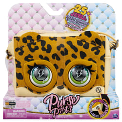 Purse Pets , Leoluxe Leopard Interactive Pet Toy & Crossbody Kids Purse with Over 25 Sounds and Reactions, Shoulder Bag for Girls, Trendy Tween Gifts