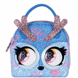 Purse Pets Micros, Denim Deerie Stylish Small Purse with Eye Roll Feature, Kids Toys for Girls Aged 5 and up, Boy/Girl, Handb ...