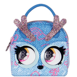 Purse Pets Micros, Denim Deerie Stylish Small Purse with Eye Roll Feature, Kids Toys for Girls Aged 5 and up