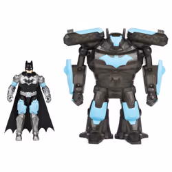 DC Comics Batman 4-inch Batman Action Figure with Transforming Tech Armor, Collectible action figure, Comics