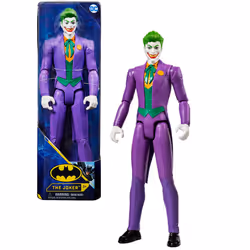 DC Comics BATMAN, 12-Inch THE JOKER Action Figure, Kids Toys for Boys Aged 3 and up, Collectible action figure, Comics, 281 g