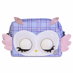 Purse Pets , Print Perfect Hoot Couture Owl, Interactive Pet Toy and Handbag with over 30 Sounds and Reactions, Kids Toys for Girls Ages 5 and up - Additional view 4