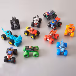 Monster Jam , Official Dragon Vs. Sparkle Smash Die-Cast Monster Trucks, 1:64 Scale, Kids Toys for Boys Ages 3 and up - Additional view 2