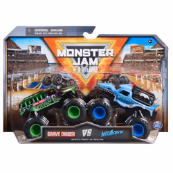 Monster Jam , Official Dragon Vs. Sparkle Smash Die-Cast Monster Trucks, 1:64 Scale, Kids Toys for Boys Ages 3 and up - Additional view 5