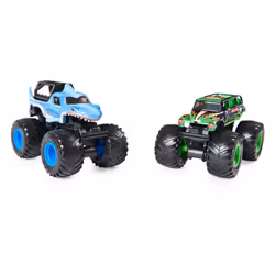 Monster Jam , Official Dragon Vs. Sparkle Smash Die-Cast Monster Trucks, 1:64 Scale, Kids Toys for Boys Ages 3 and up - Additional view 6