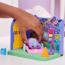 Gabby's Dollhouse , Carlita Purr-ific Play Room with Carlita Toy Car, Accessories, Furniture and Dollhouse Deliveries, Kids Toys for Ages 3 and up - Additional view 4
