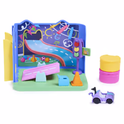 Gabby's Dollhouse , Carlita Purr-ific Play Room with Carlita Toy Car, Accessories, Furniture and Dollhouse Deliveries, Kids Toys for Ages 3 and up - Additional view 5