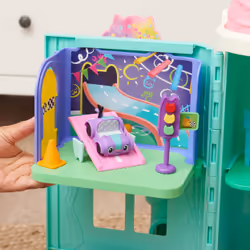 Gabby's Dollhouse , Carlita Purr-ific Play Room with Carlita Toy Car, Accessories, Furniture and Dollhouse Deliveries, Kids Toys for Ages 3 and up - Additional view 6