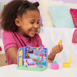 Gabby's Dollhouse , Carlita Purr-ific Play Room with Carlita Toy Car, Accessories, Furniture and Dollhouse Deliveries, Kids Toys for Ages 3 and up - Additional view 7