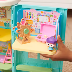 Gabby's Dollhouse , Baby Box Cat Craft-A-Riffic Room with Exclusive Figure, Accessories, Furniture and Dollhouse Delivery, Kids Toys for Ages 3 and up - Additional view 4