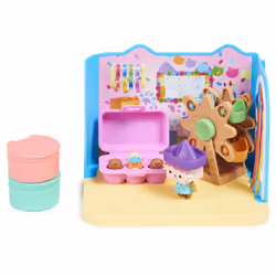Gabby's Dollhouse , Baby Box Cat Craft-A-Riffic Room with Exclusive Figure, Accessories, Furniture and Dollhouse Delivery, Kids Toys for Ages 3 and up - Additional view 5