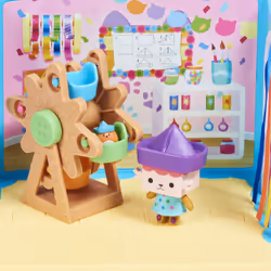 Gabby's Dollhouse , Baby Box Cat Craft-A-Riffic Room with Exclusive Figure, Accessories, Furniture and Dollhouse Delivery, Kids Toys for Ages 3 and up - Additional view 8
