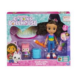 Gabby's Dollhouse , Gabby Deluxe Craft Dolls and Accessories with Water Pad and Water Brush Pen, Kids Toys for Girls and Boys Ages 3 and up