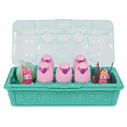Hatchimals CollEGGtibles, Rainbow-cation Llama Family Carton with Surprise Playset, 10 Characters, 2 Accessories, Kids Toys f ...