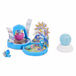 Hatchimals CollEGGtibles, Rainbow-cation Playdate Pack, Egg Playset Toy with 4 Characters and 2 Accessories (Style May Vary), Kids Toys for Girls