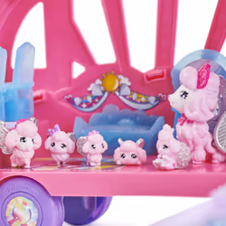 Hatchimals CollEGGtibles, Transforming Rainbow-cation Camper Toy Car with 6 Exclusive Characters, 10 Accessories, Kids Toys for Girls Ages 5 and up - Additional view 4